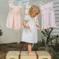 Bonnie Embroidered Dress - Bonnie Check