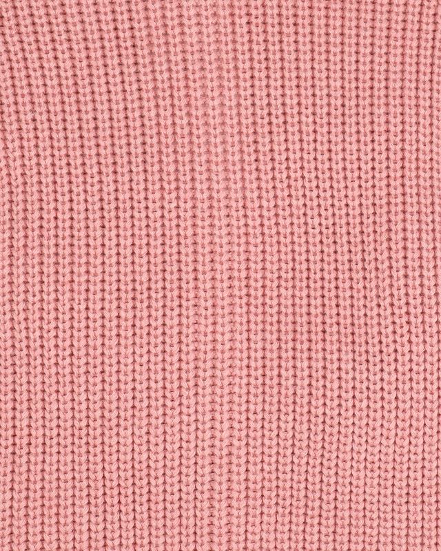 Gemma Chunky Rib Cardigan - Dusky Rose