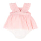 Chelsea Broderie Overlay Bodysuit - Pink