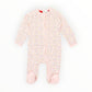 Sprinkles Zip Cotton Romper - Pink