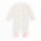 Sprinkles Zip Cotton Romper - Beige