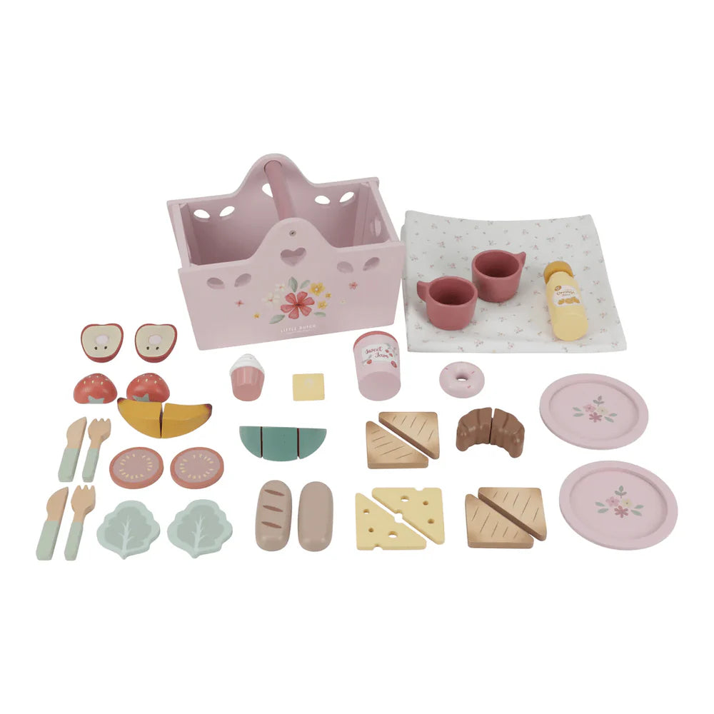 Little Dutch Wooden Picnic Play Set