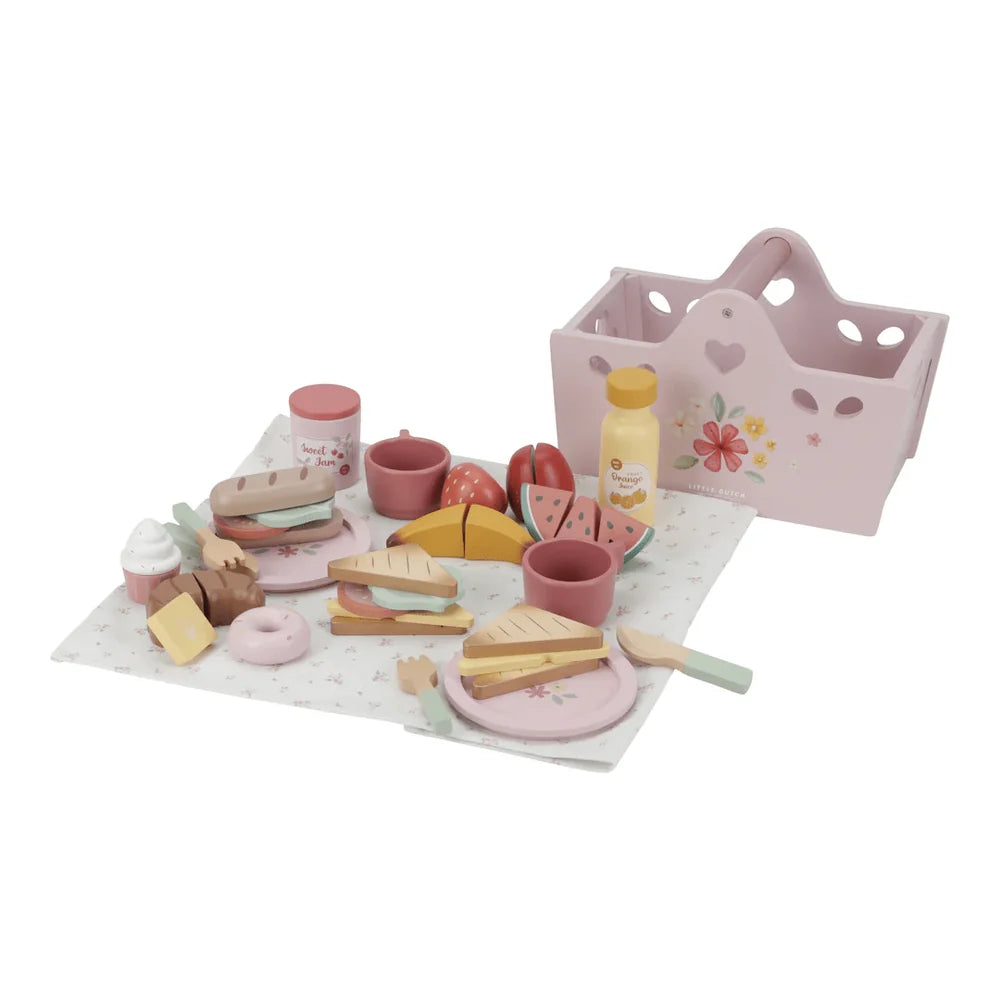 Little Dutch Wooden Picnic Play Set