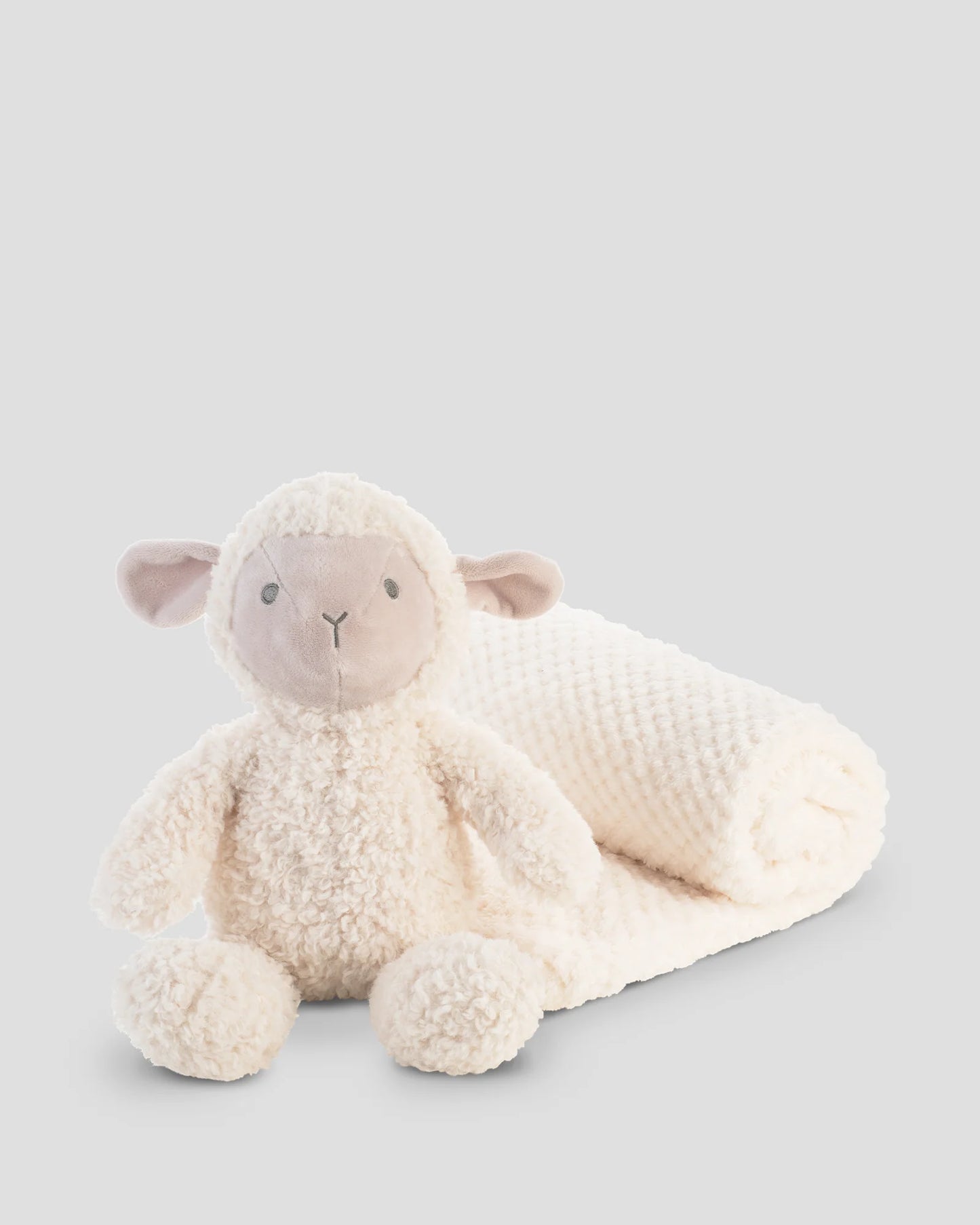 Soft Plush Toy & Blanket - Farmyard Lamb