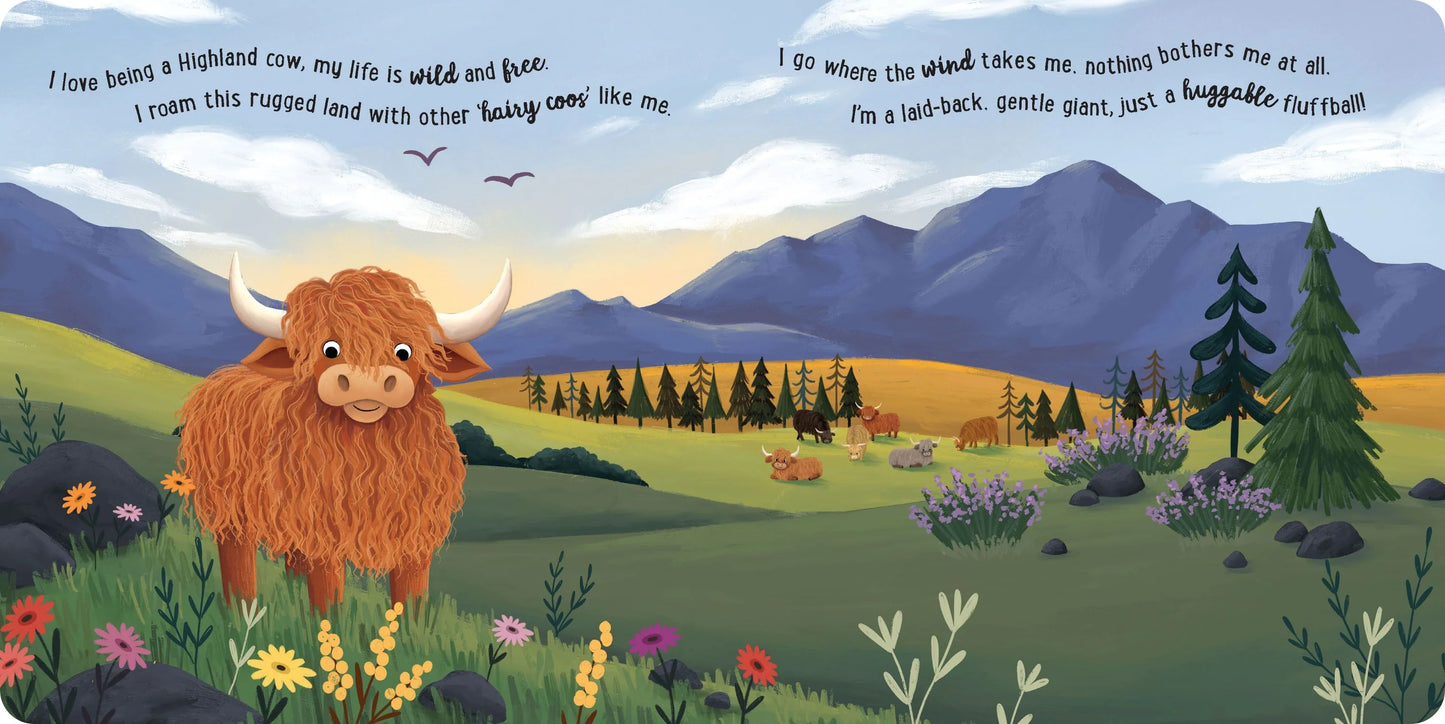 Padded Board Book - I Love Being a Highland Cow