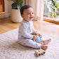 Brady L/S Zipsuit -Brady Stripe