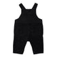 Hunter Cord Overalls - Washed Black
