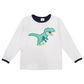 T-Rex Applique Tee - Grey