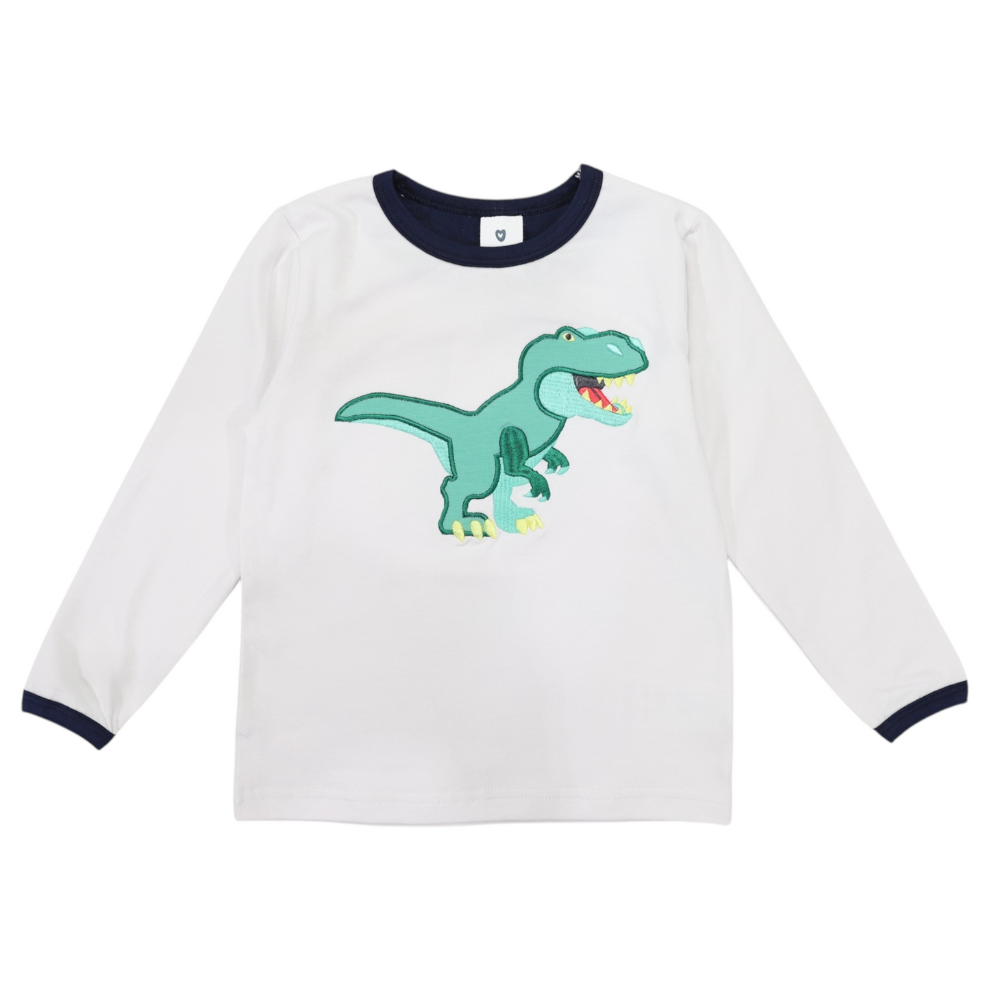 T-Rex Applique Tee - Grey