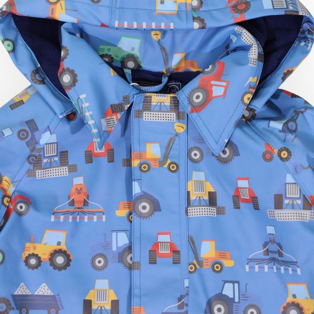 Raincoat Farm Machine - Blue
