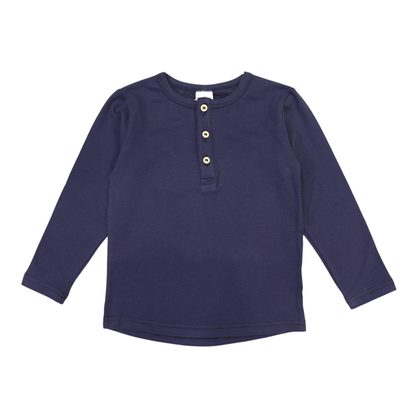 Essential Henley Tee - Navy