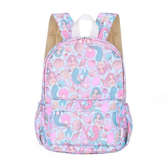 Mini Toddler Daycare Backpack - Mermaid Aqua