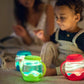 Mini Sensory Light Up Play Jar - lime Greewn