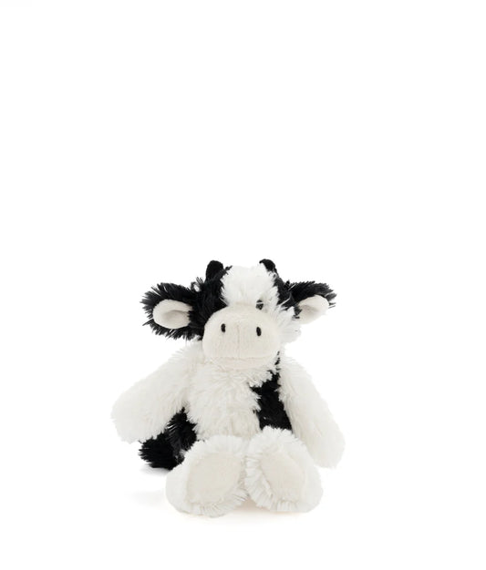 Mini Clover The Cow Rattle - Black