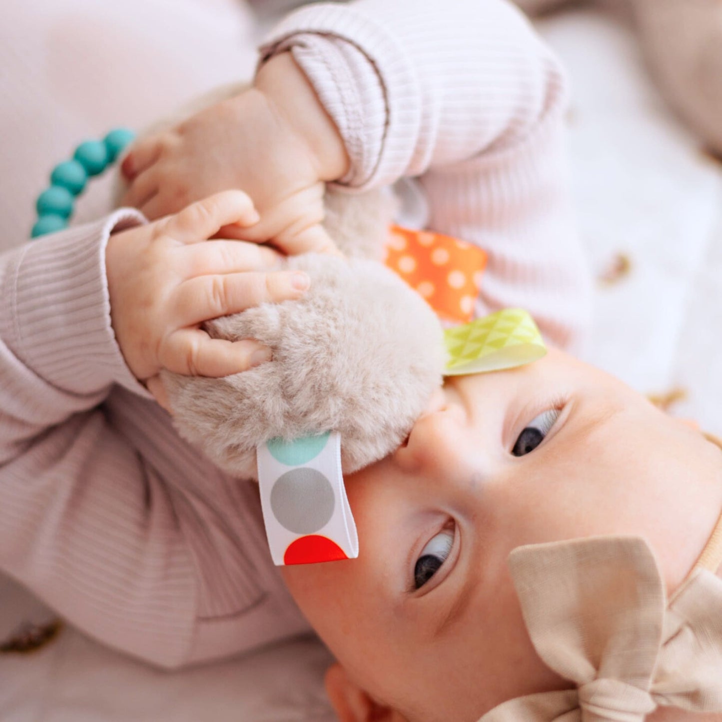 Taggies Molasses Sloth Teether Rattle