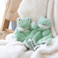 Frog Character Security Blanket - Mint