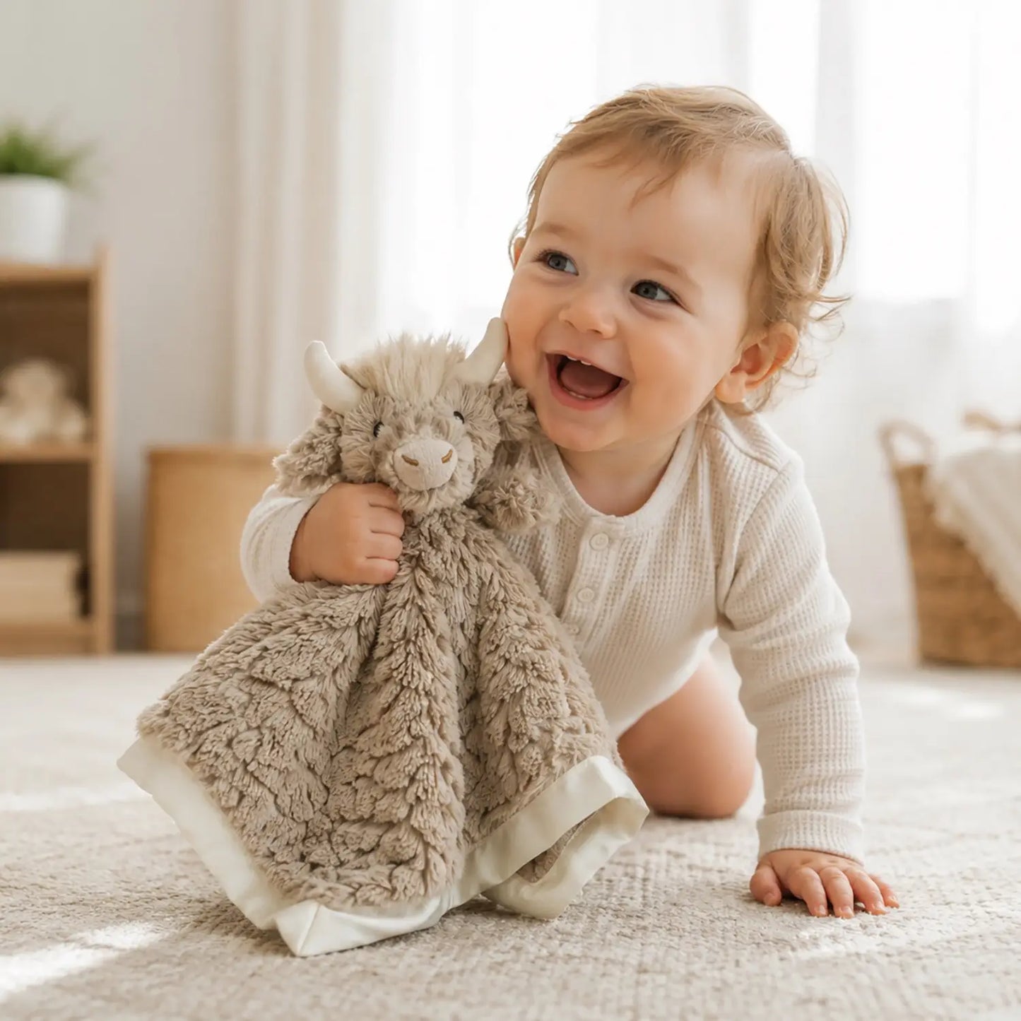 Nursery Highland Cow Comforter