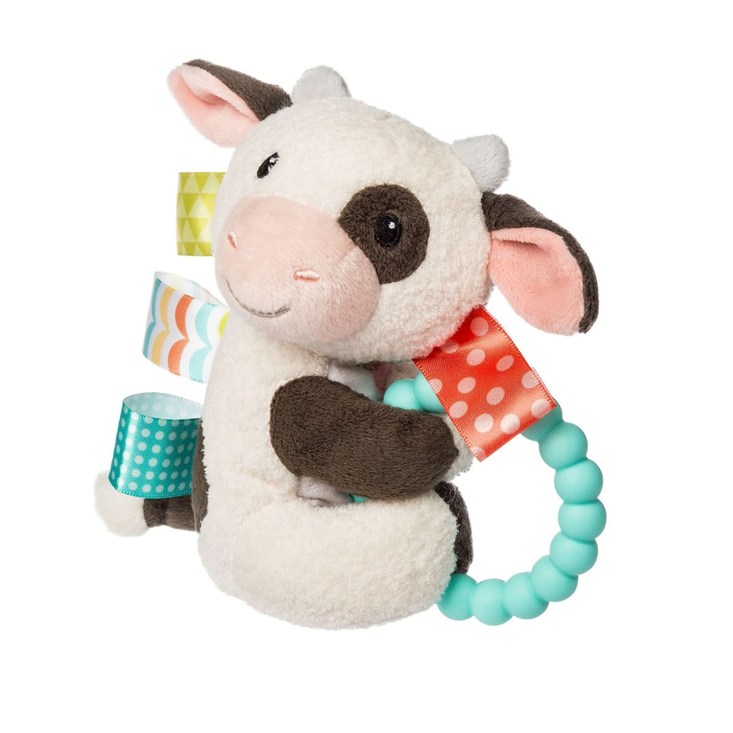 Taggies Buttercup Cow Teether Rattle
