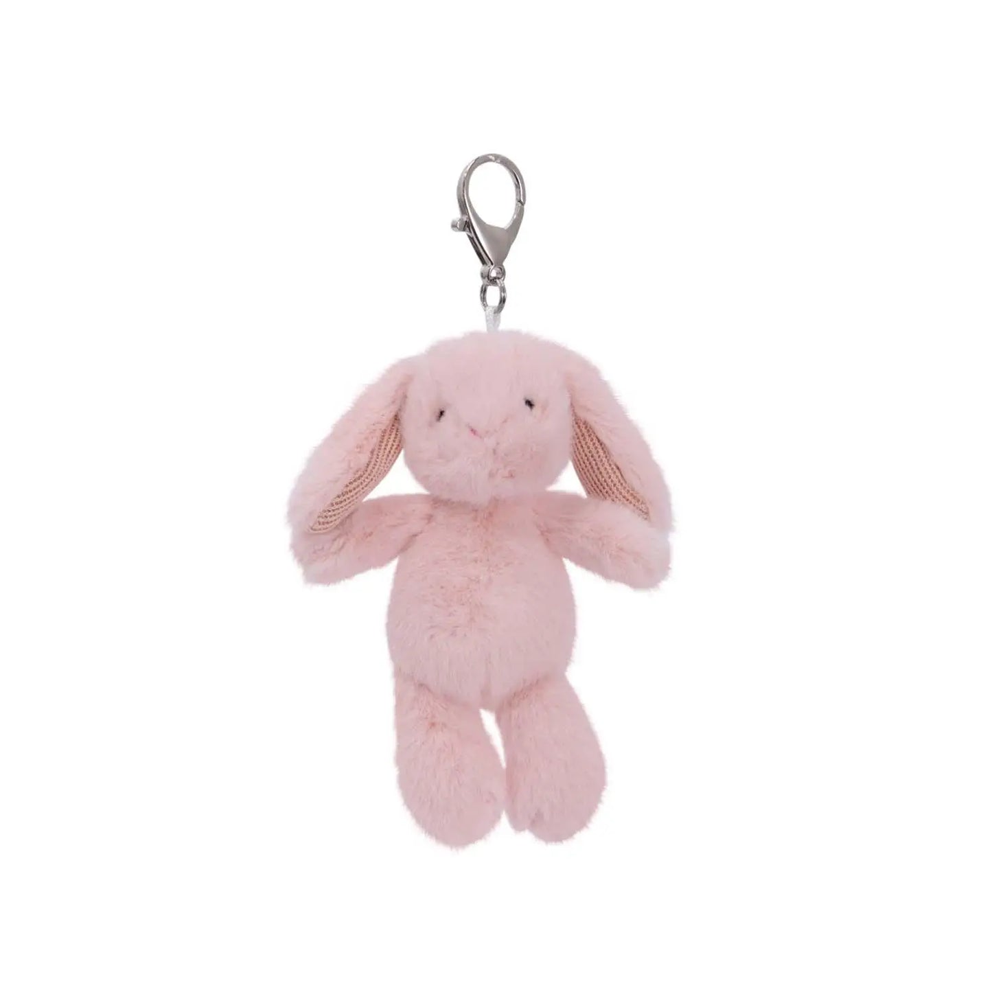 Soft Bunny Bag Charm - Pink