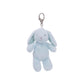 Soft Bunny Bag Charm - Blue