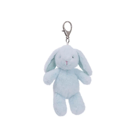 Soft Bunny Bag Charm - Blue