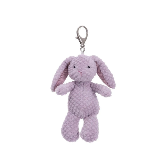 Nubby Bunny Bag Charm - Purple