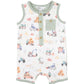 Clayton Sheep Romper - Clayton Print