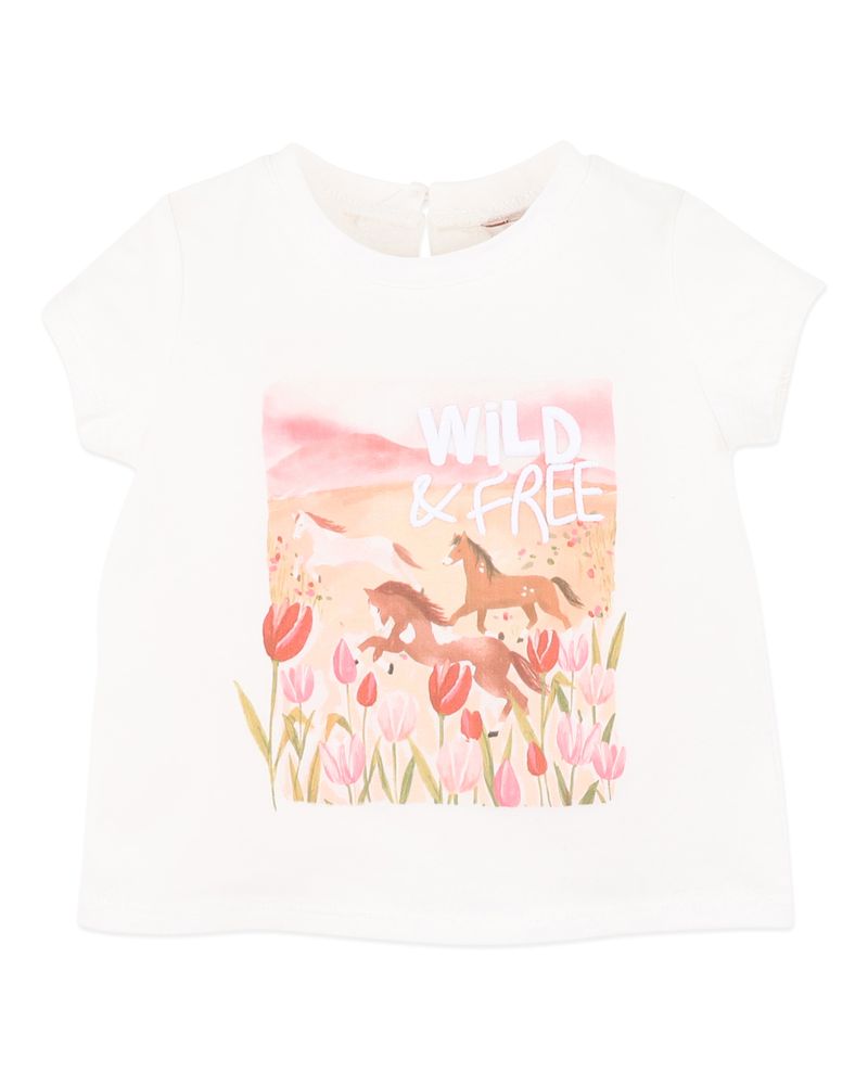 Sundae Wild & Free Tee - White