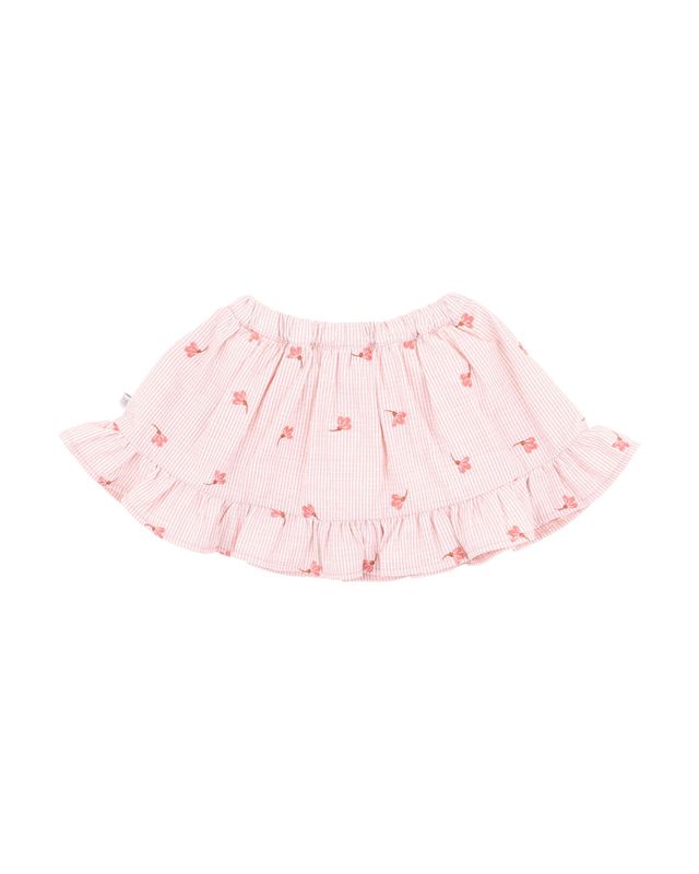 Embroiderd Skirt w Inbuilt Shorts - Songbird Ditsy
