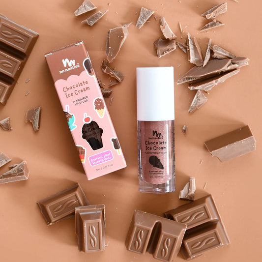 Kids Natural Lipgloss Wands - Chocolate Ice Cream