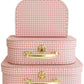 Kids Carry Case Set - Gingham