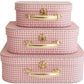 Kids Carry Case Set - Gingham