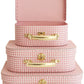 Kids Carry Case Set - Gingham