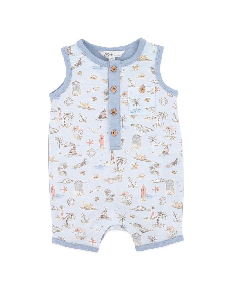 Max Puppy Romper - Max Print