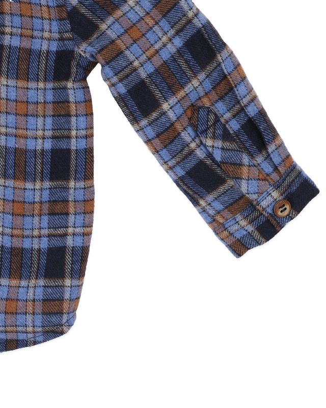 Hunter L/S  Shirt - Blue Check