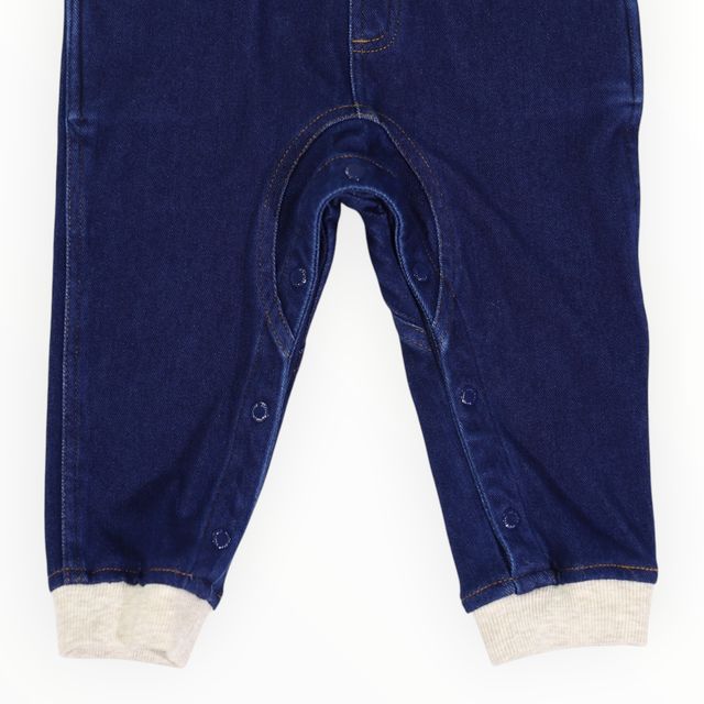 Soft Denim Overall - Dark