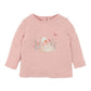 Emmy Ducks & Flowers L/S Tee - Dusty Rose