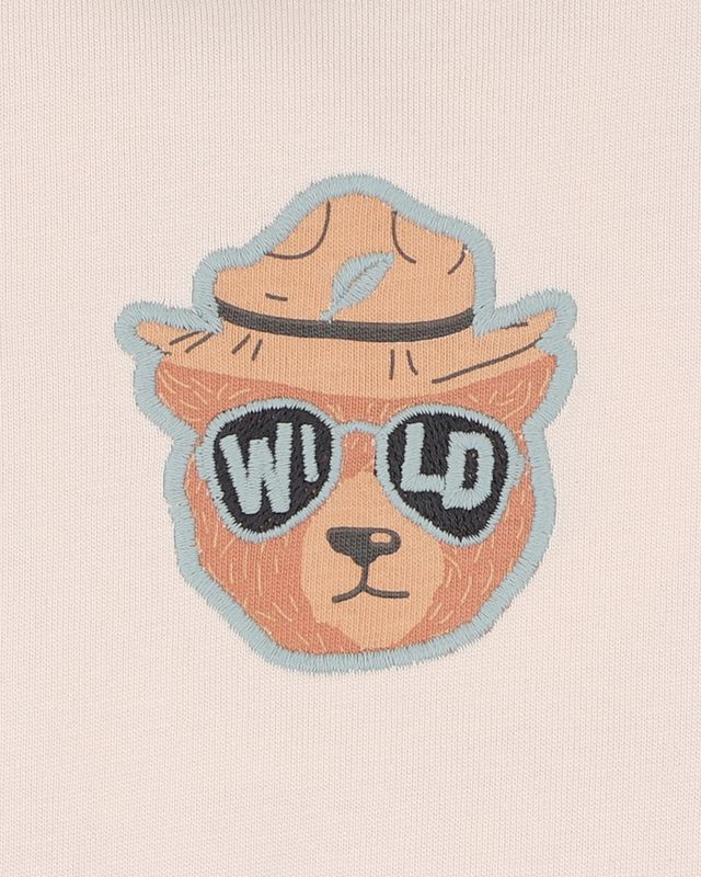 Wild Side L/S Bodysuit - Oat