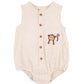 Billie Monkey Bodysuit - Almond