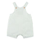 Evan Overalls - Green Stripe