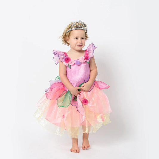 Paris Daisy Fairy Dress - Pink