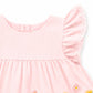 Pia Emb. Overlay Bodysuit - Petal Pink