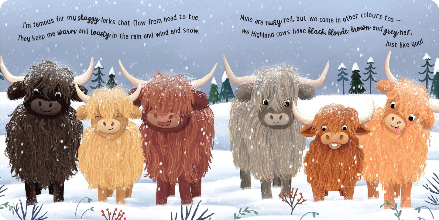 Padded Board Book - I Love Being a Highland Cow