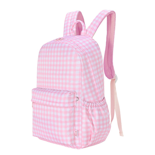 Mini Toddler Daycare Backpack - Pink Gingham
