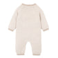 Knitted Dog Romper - Oat