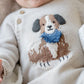 Knitted Dog Romper - Oat