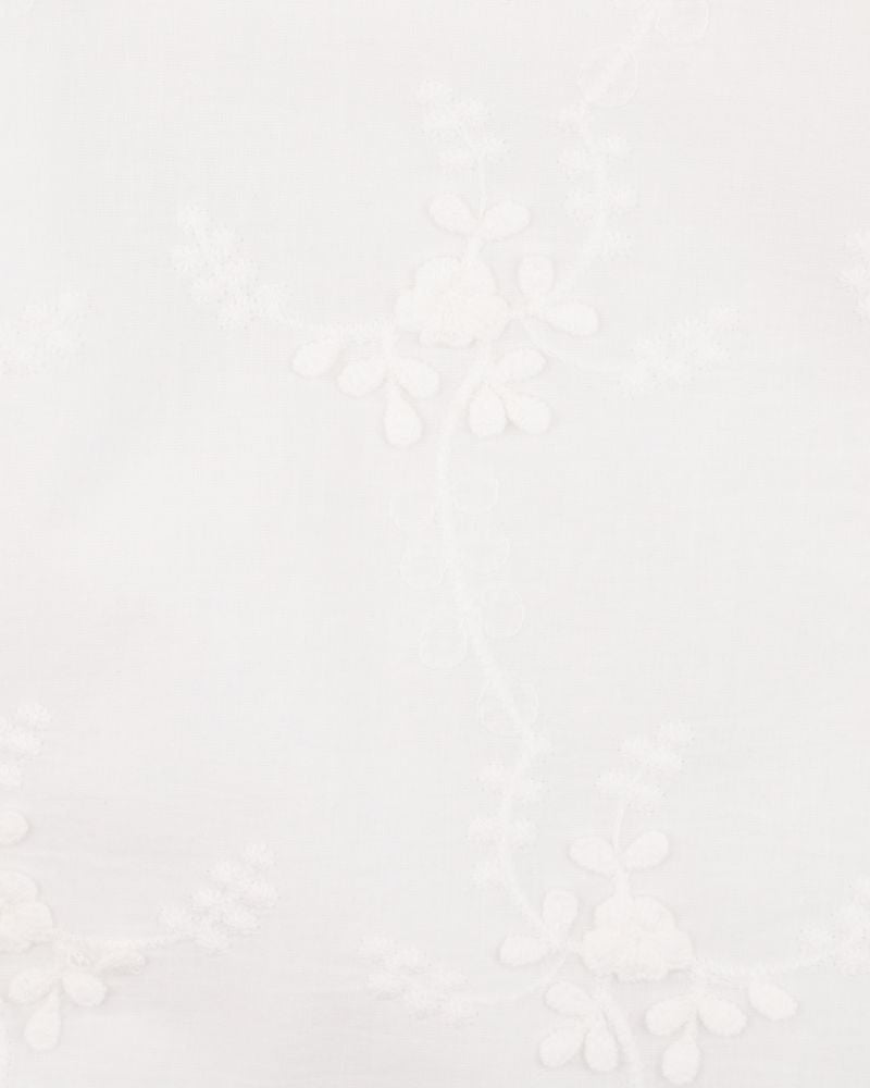 3D Floral Emb Headband - Ivory