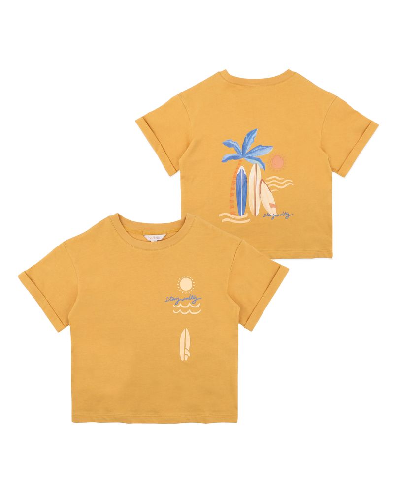 Havanna Stay Salty Tee - Honey