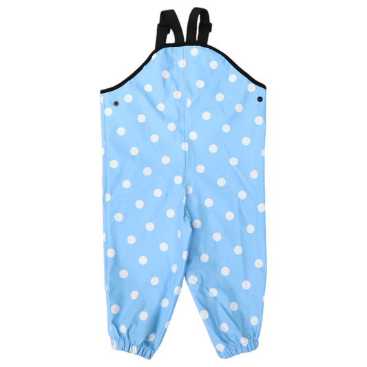 Polkadot Colour Change Overalls - Blue