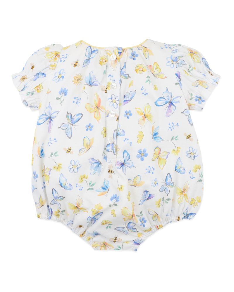 Libby S/S Butterfly Print Romper